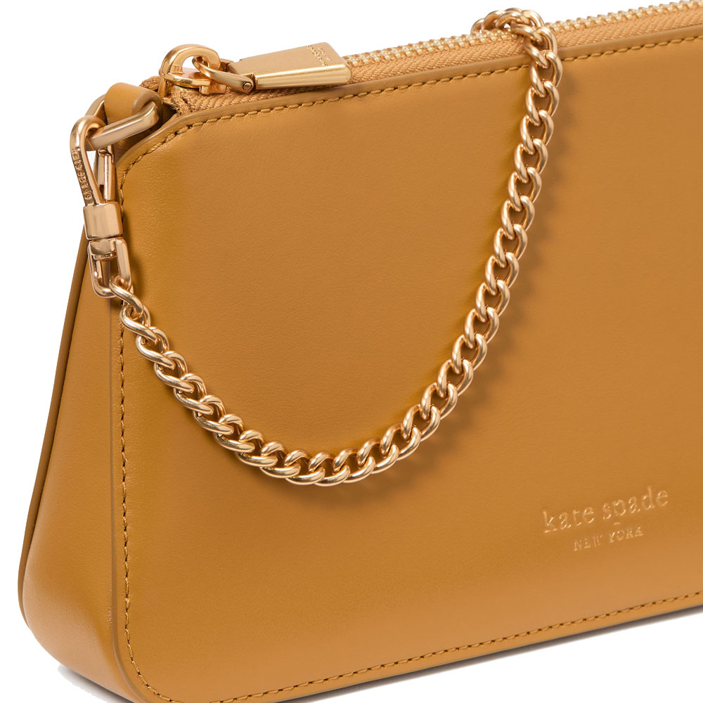 Kate Spade Grace Pochette Curry Ochre Brown # KL476