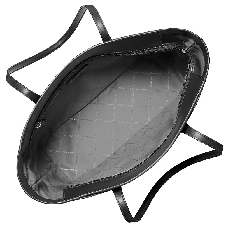 Michael Kors Arden Large Printed Signature Logo Tote Bag Black # 35F5S4XT3I