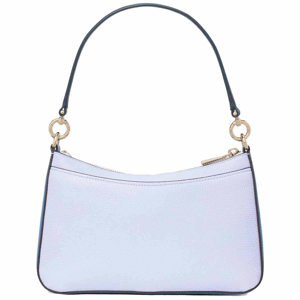 Kate Spade Hudson Colorblocked Convertible Crossbody Pale Sapphirine Multi Light Purple # KF853