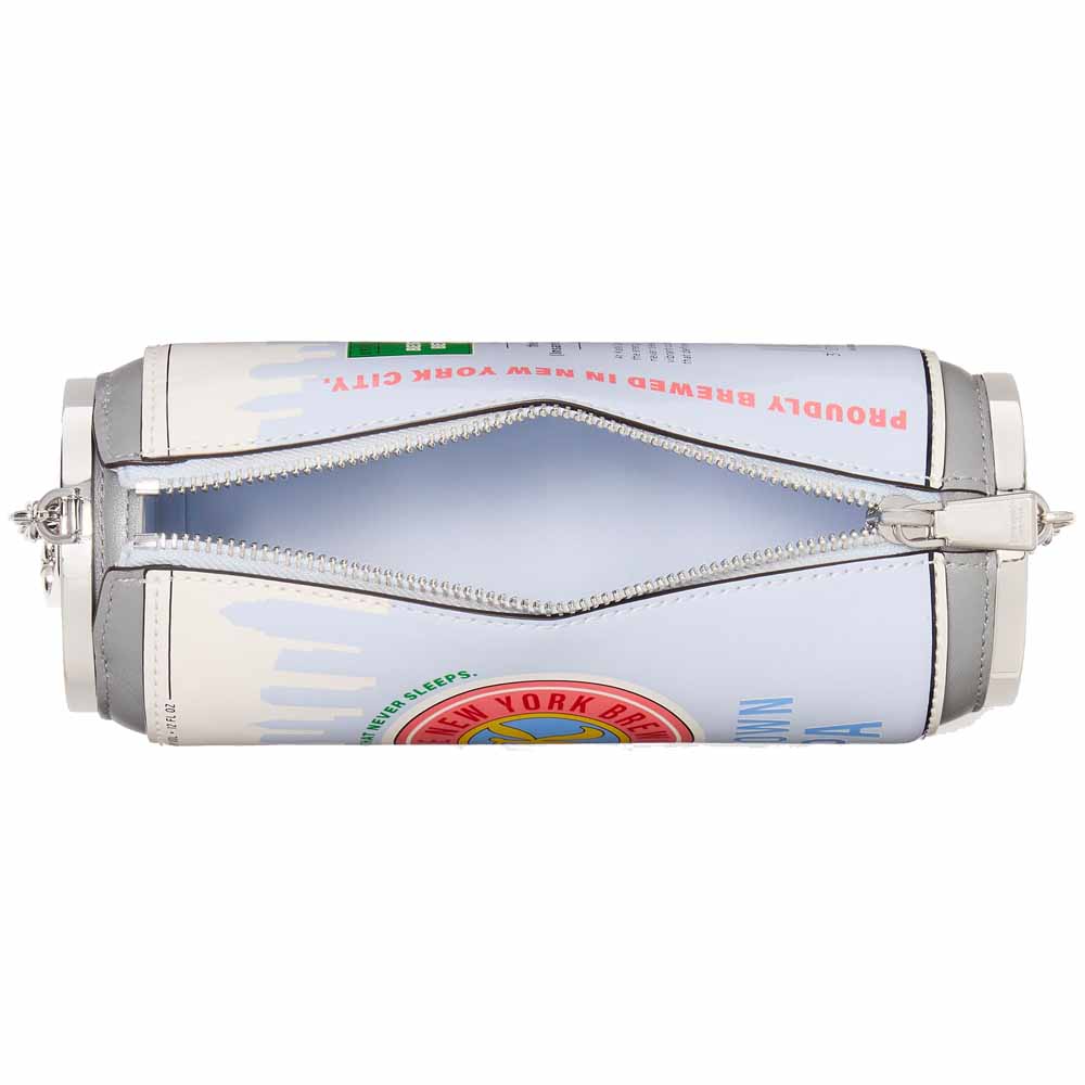 Kate Spade Snack Time Metallic Pochette Metallic Multi Silver # KL636