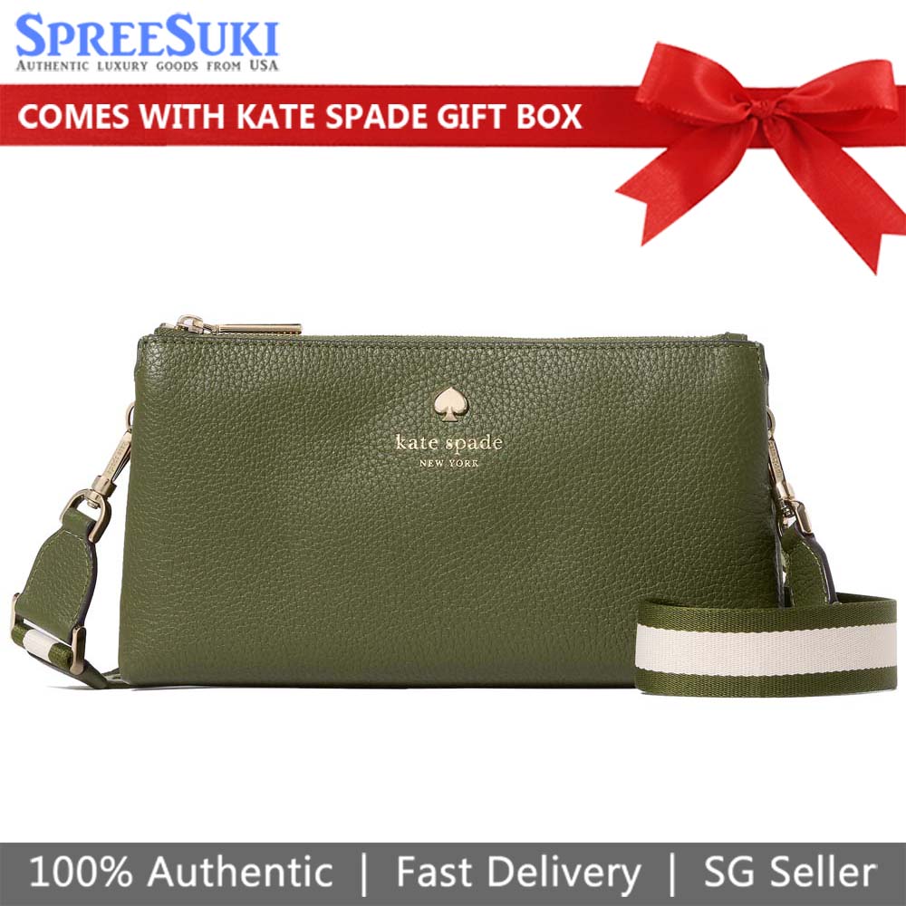 Kate Spade Emma Mini Crossbody Enchanted Green Multi # KK906
