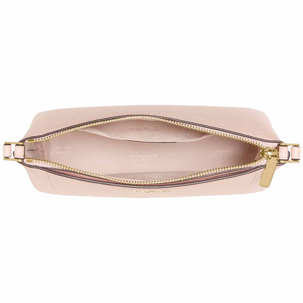 Kate Spade Leila Medium Crossbody Pearl Pink Light pink # KG464