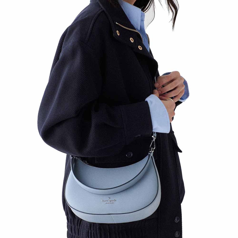 Kate Spade Paige Convertible Crossbody Muted Blue # KK983