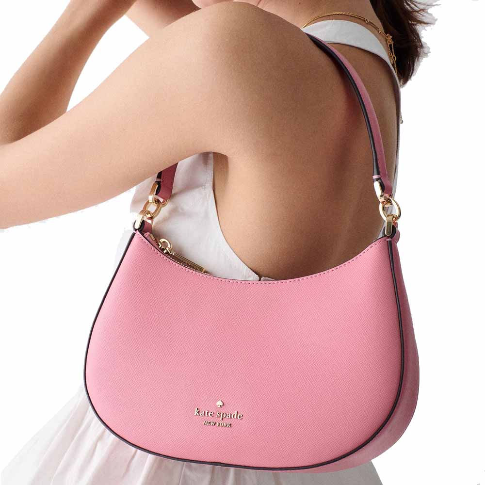 Kate Spade Paige Convertible Crossbody Grapefruit Soda Blush Pink # KK983