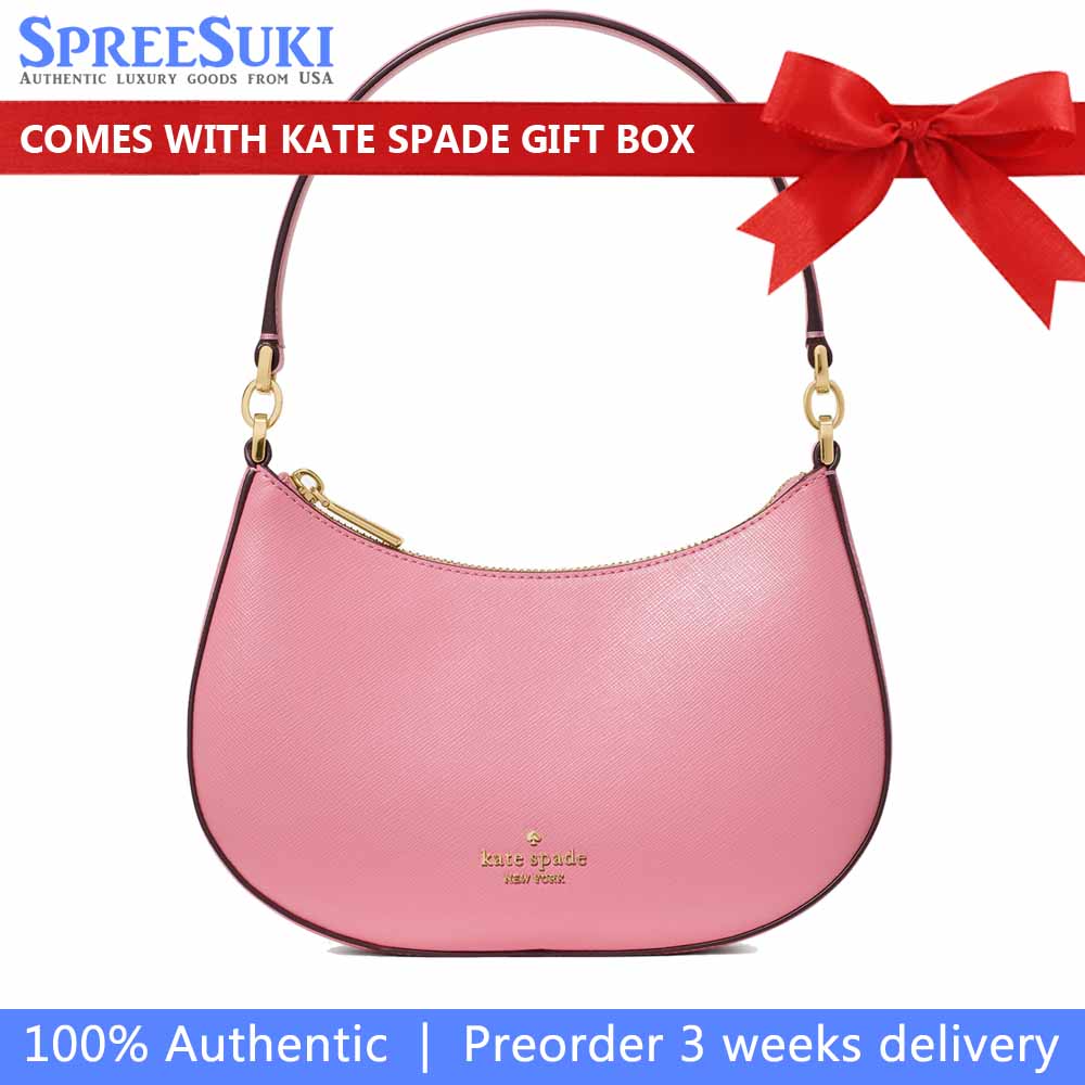 Kate Spade Paige Convertible Crossbody Grapefruit Soda Blush Pink # KK983