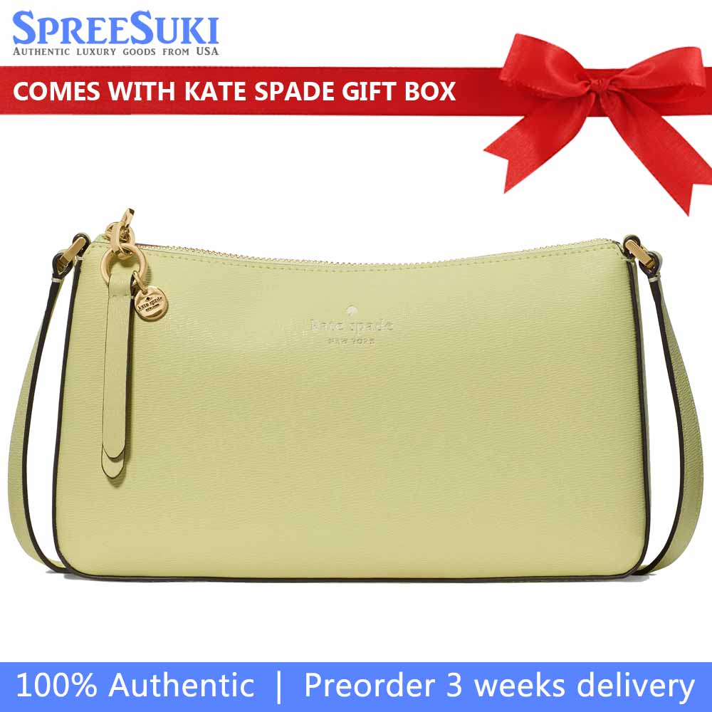 Kate Spade Ginnie Crossbody Tennis Ball Light green # KK311