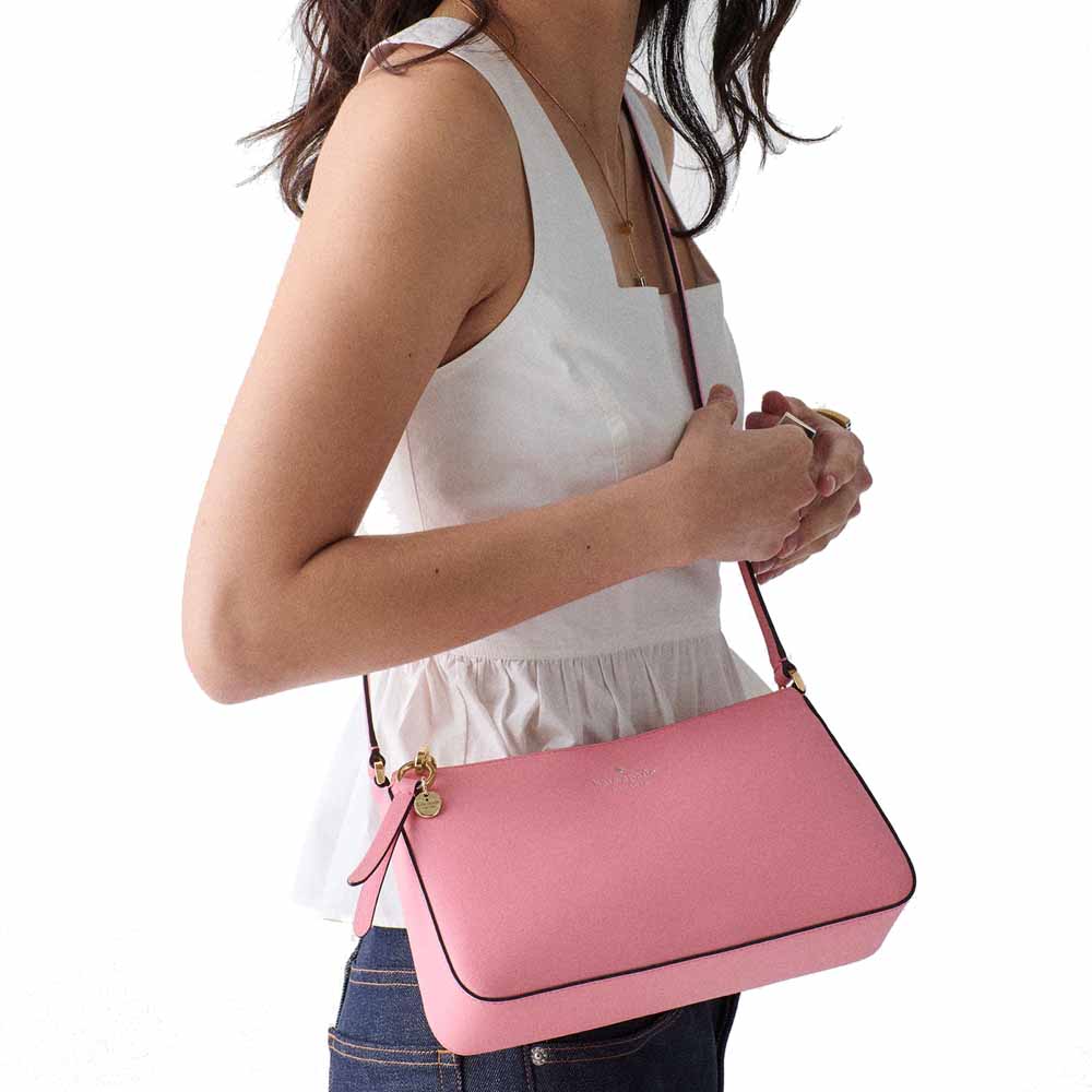 Kate Spade Ginnie Crossbody Grapefruit Soda Blush Pink # KK311