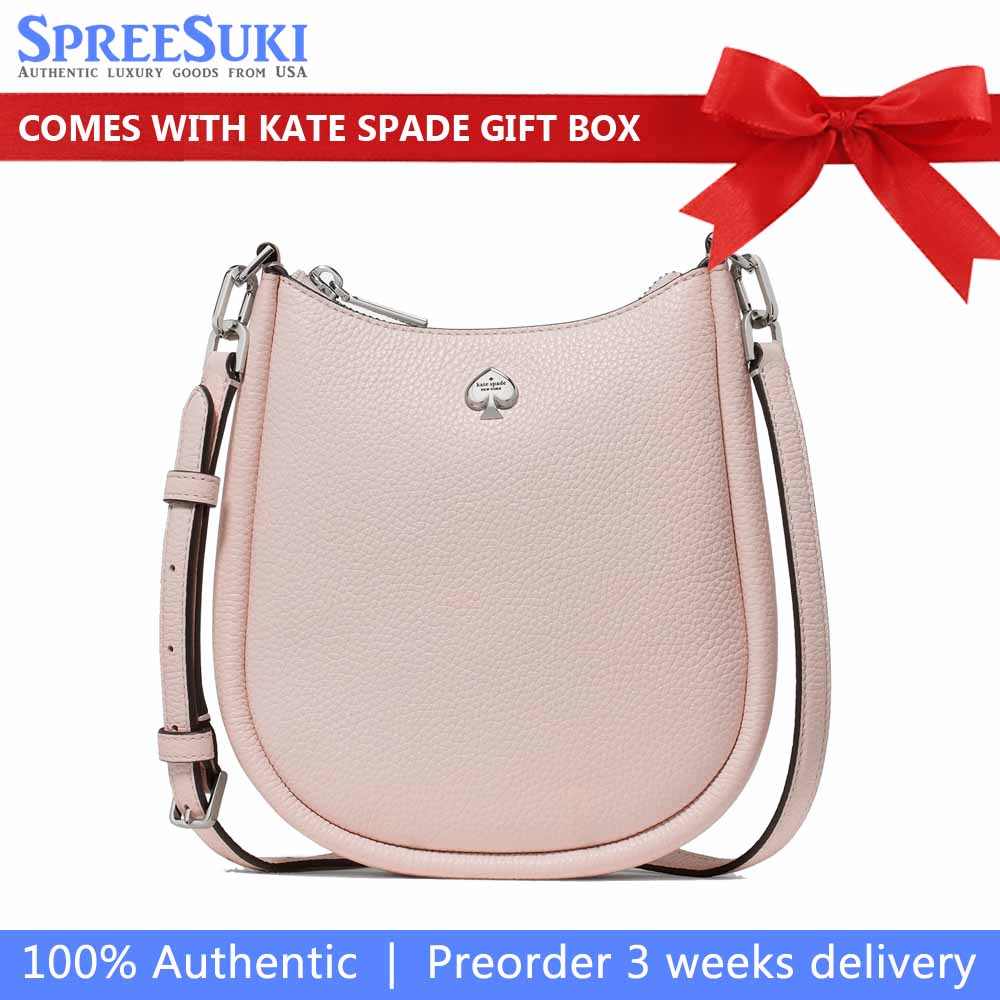 Kate Spade Kayla Small Swingpack Crossbody Powdered Sugar Beige # KL805