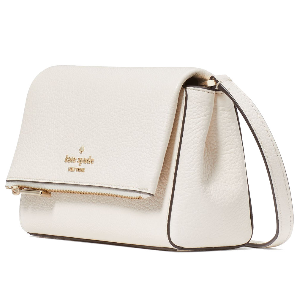 Kate Spade Leila Mini Crossbody Parchment Off White # KE487