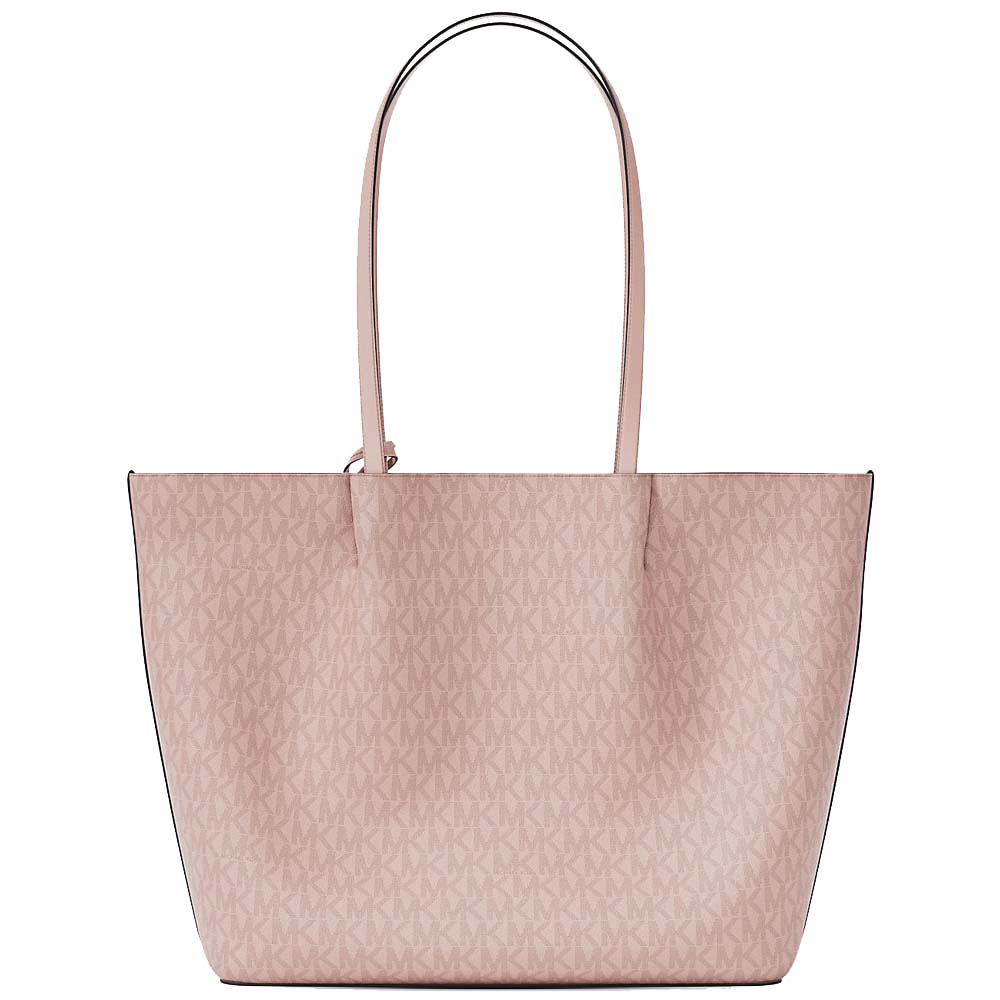 Michael Kors Carson Large Signature Logo Tote Bag Powder Blush Blush Pink # 35R6G2ZT7B