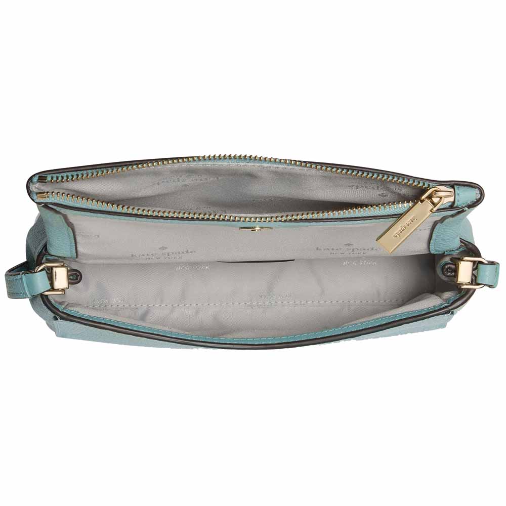 Kate Spade Leila Mini Crossbody Aventurine Light blue # KE487