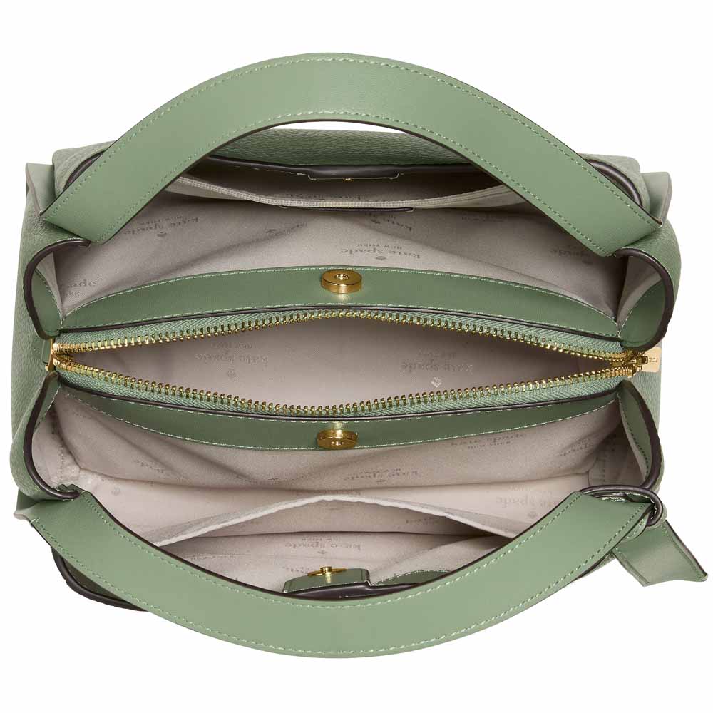 Kate Spade Knott Convertible Carryall Balsam Green # KM666