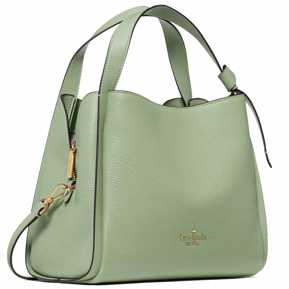 Kate Spade Knott Convertible Carryall Balsam Green # KM666