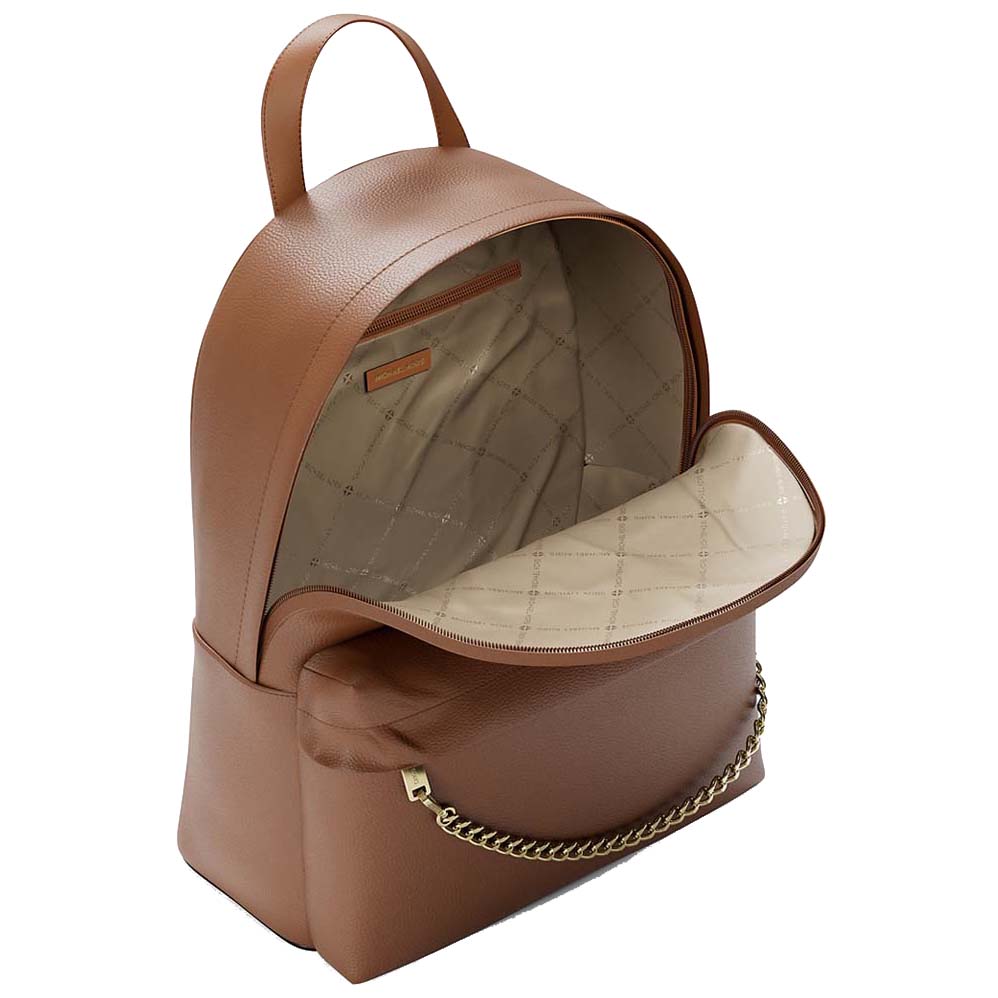 Michael Kors Slater Medium Backpack Luggage Brown # 35F5G04B2V