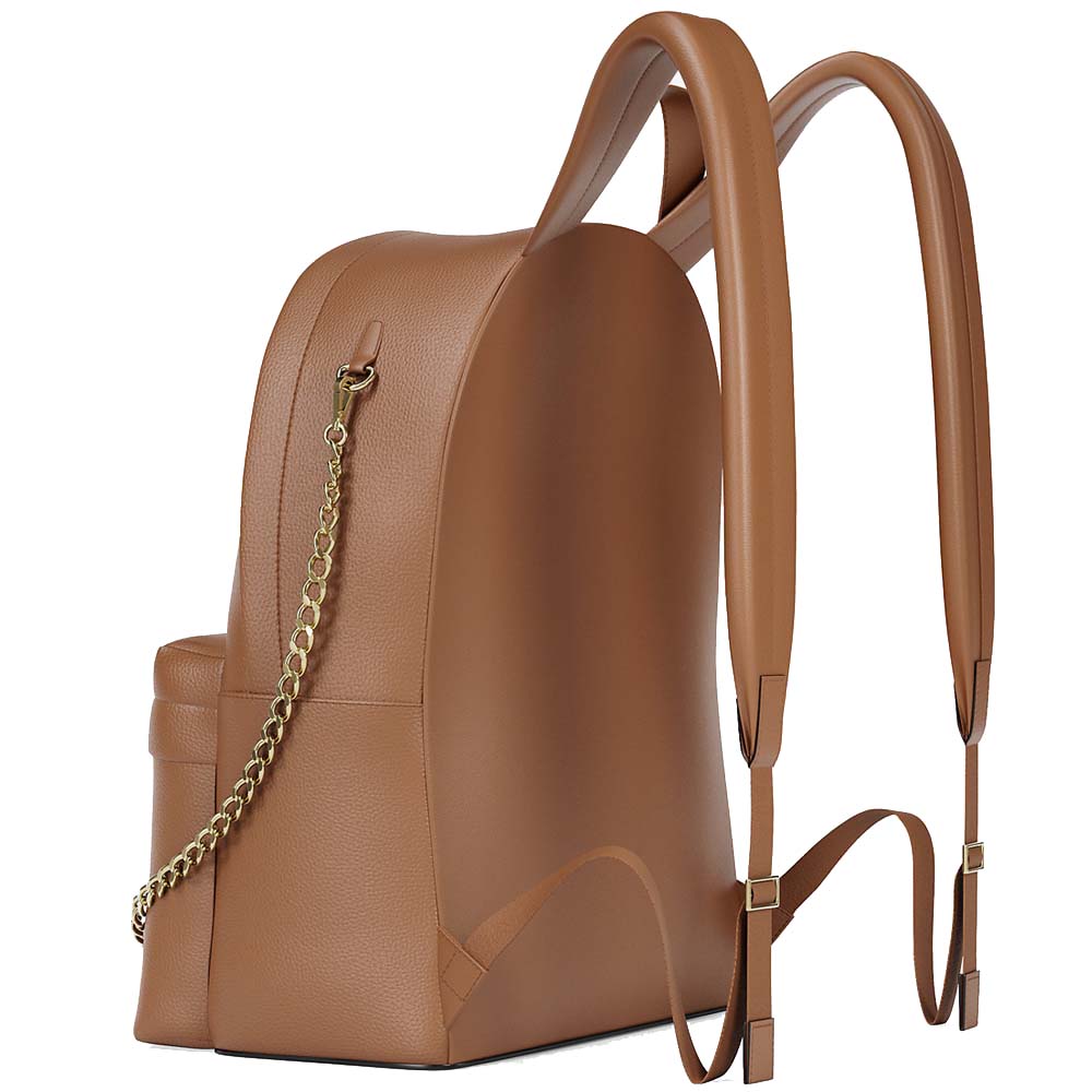 Michael Kors Slater Medium Backpack Luggage Brown # 35F5G04B2V