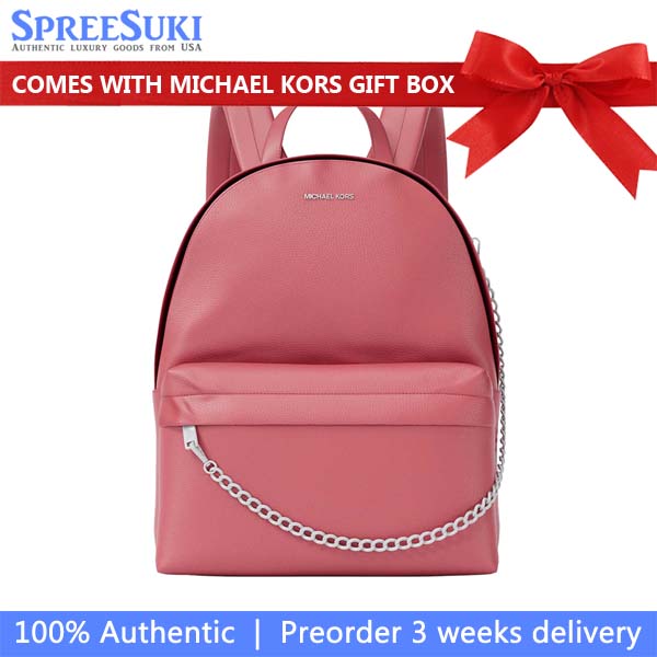 Michael Kors Slater Medium Backpack Hibiscus Pink # 35F5S04B2V