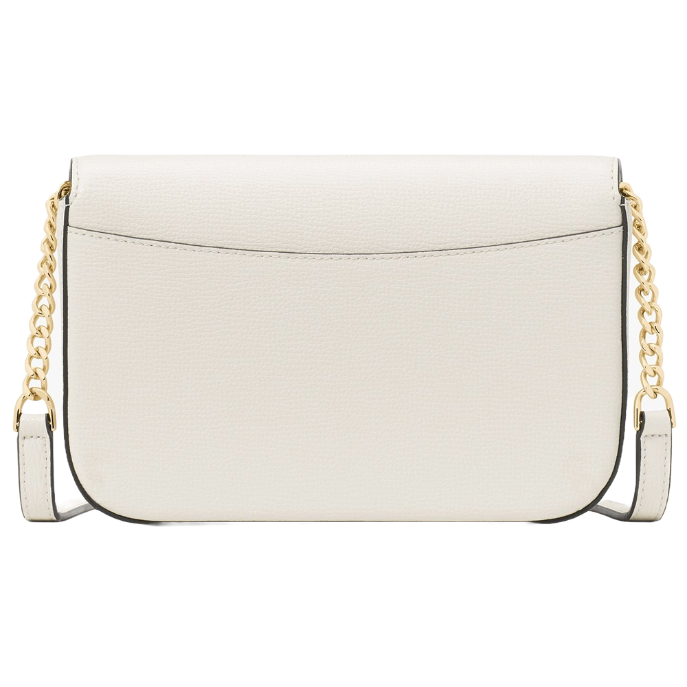 Kate Spade Kristi Refined Grain Leather Crossbody Meringue Off White # KG016