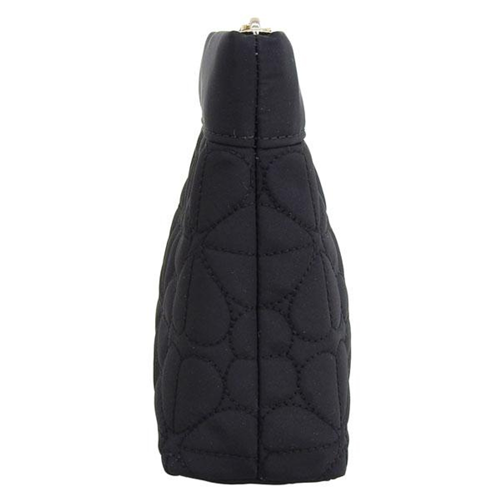 Kate Spade Spade Flower Quilted Cosmetic Pouch Black # KK254