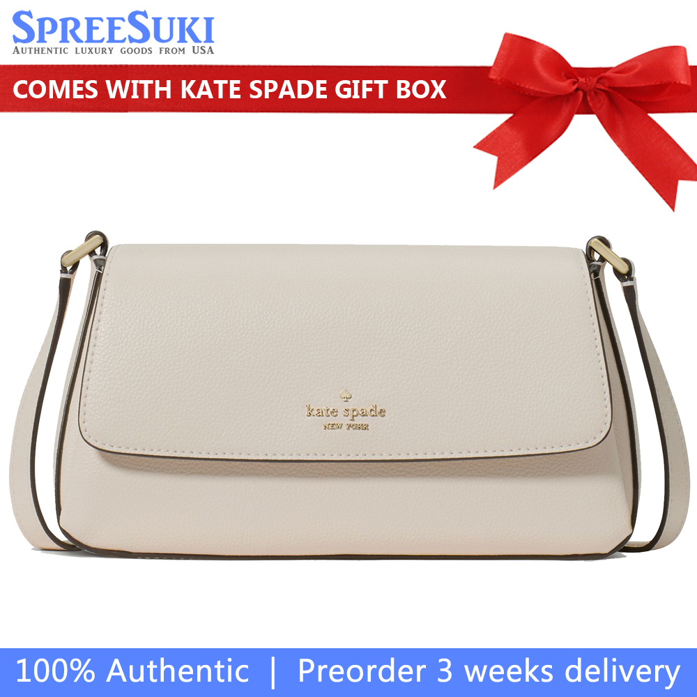 Kate Spade Sutton Mini Crossbody Bag Cashew Milk Cream # KO123