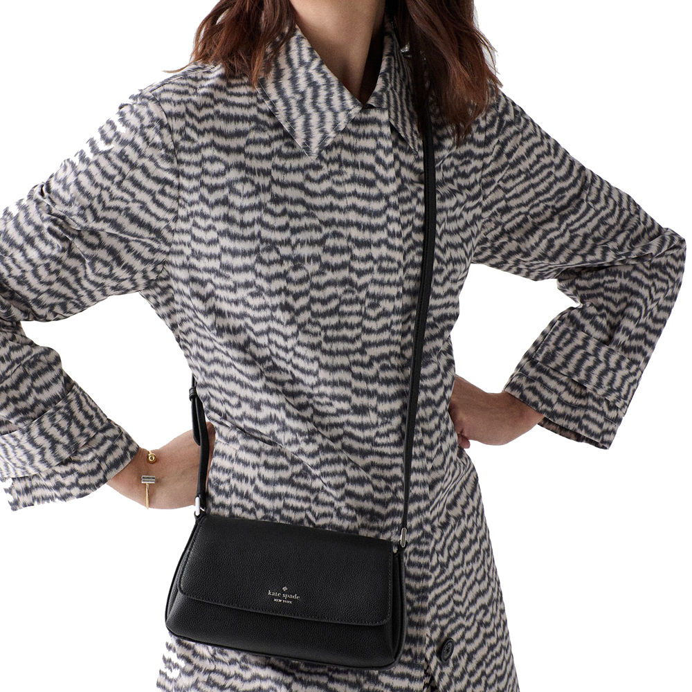 Kate Spade Sutton Mini Crossbody Bag Black # KO123