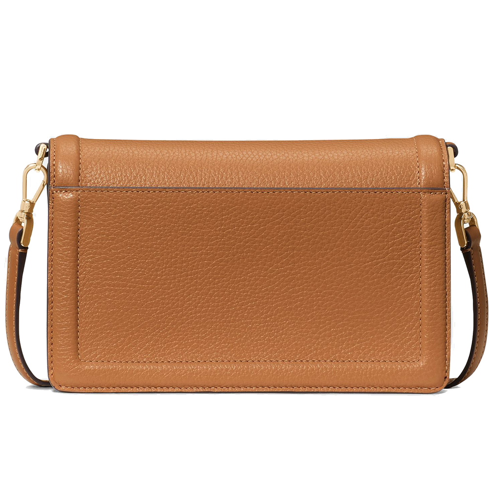 Kate Spade Knott Mini Flap Crossbody Bungalow Brown # KM611