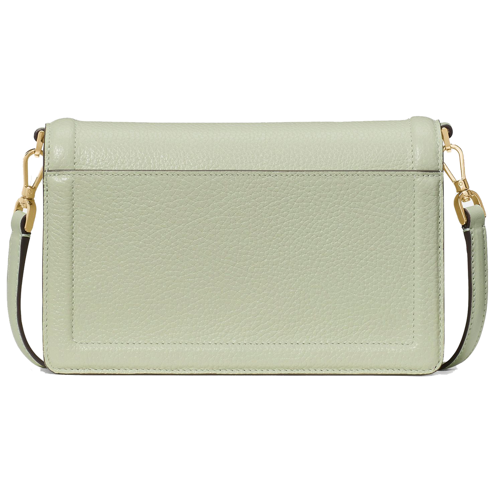 Kate Spade Knott Mini Flap Crossbody Light Olive Light green # KM611