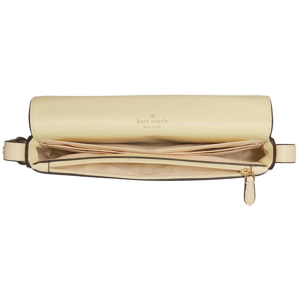 Kate Spade Juliette Crossbody Lemon Fondant Light yellow # KM565