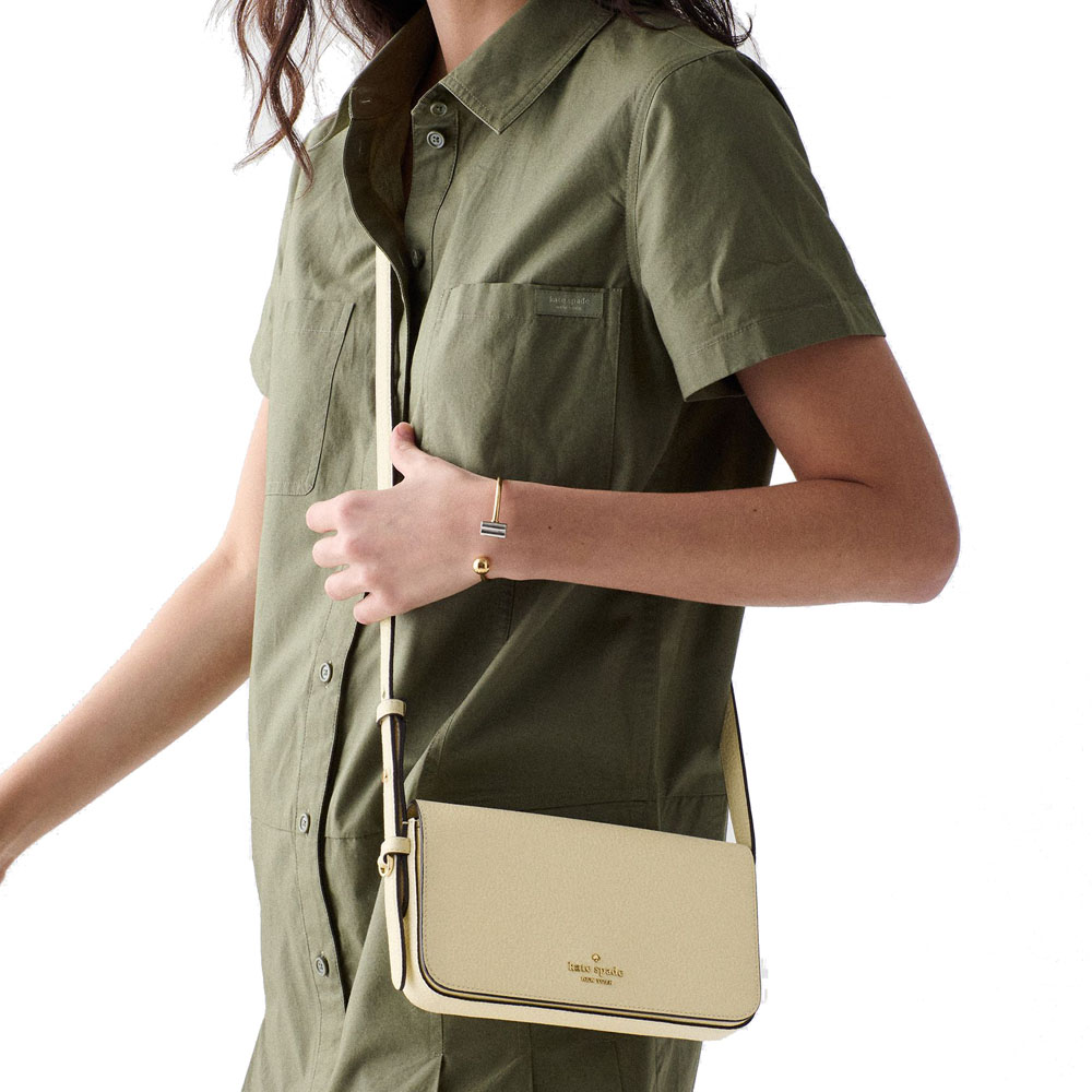 Kate Spade Juliette Crossbody Lemon Fondant Light yellow # KM565