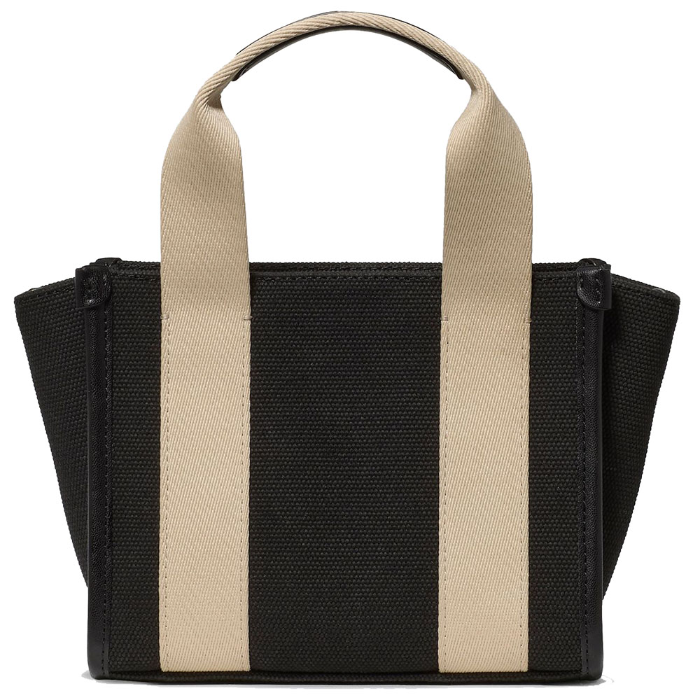 Kate Spade Kip Canvas Mini Tote Canvas Black # KL062