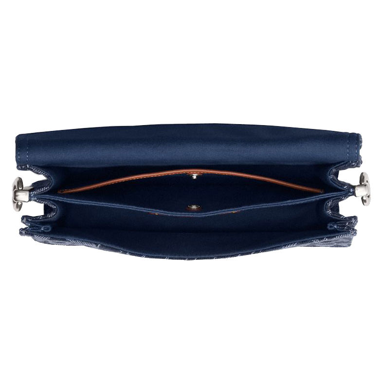 Coach Chain Tabby Shoulder Bag In Signature Denim Silver Deep Blue Multi # CAN15