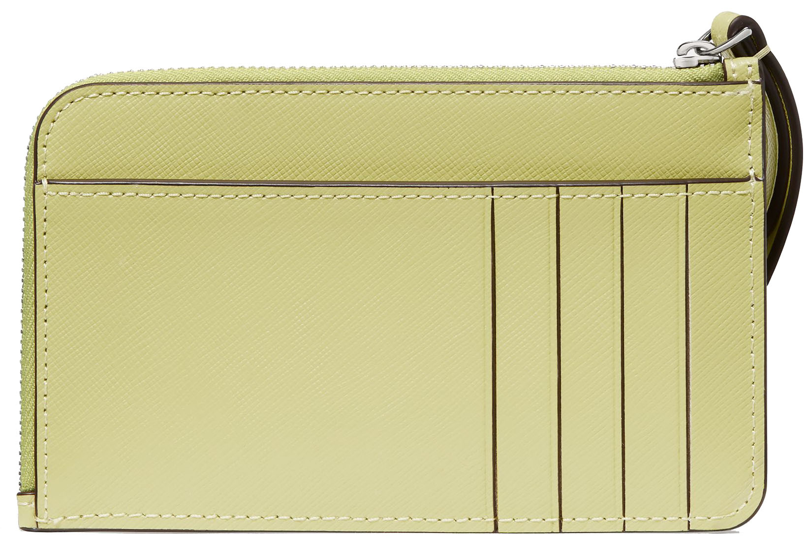 Kate Spade Lucy Small Card Holder Wristlet Star Fruit Light green # KM457