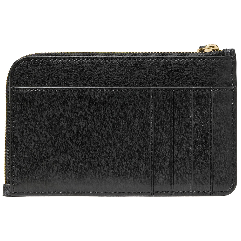 Kate Spade Small Wristlet Lucy Spade Flower Small Lzip Wristlet Black # KM460