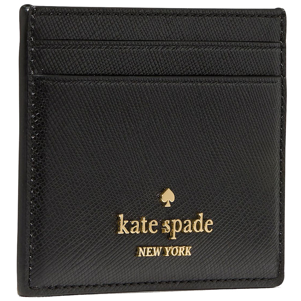 Kate Spade Small Slim Card Holder Black # KN760