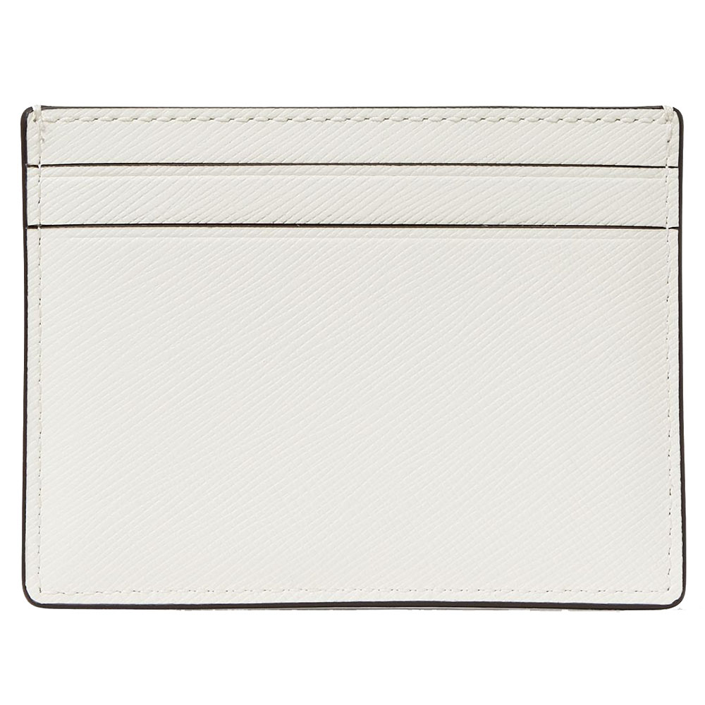 Kate Spade Small Slim Card Holder Meringue Off White # KN760