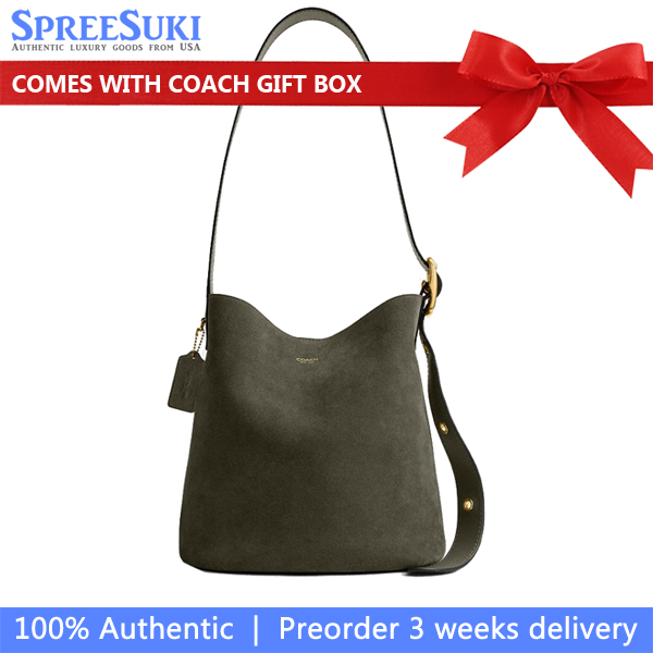 Coach Bleecker Bucket Bag Olive Army Green # CCC24