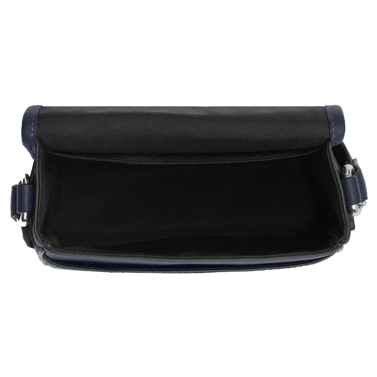 Coach Racer Crossbody Bag In Signature Camo Print Silver Blue Multi # CDC15