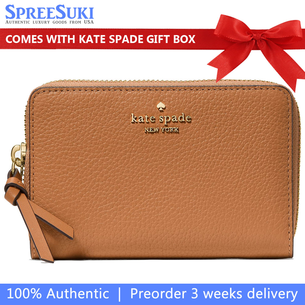 Kate Spade Knott Medium Wallet Bungalow Light Brown # KN730