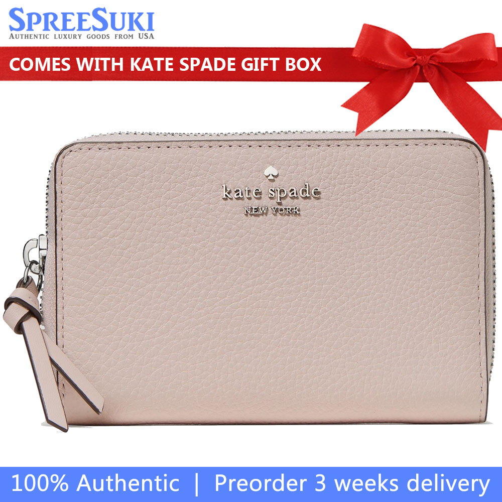 Kate Spade Knott Medium Wallet Powdered Sugar Beige # KN730