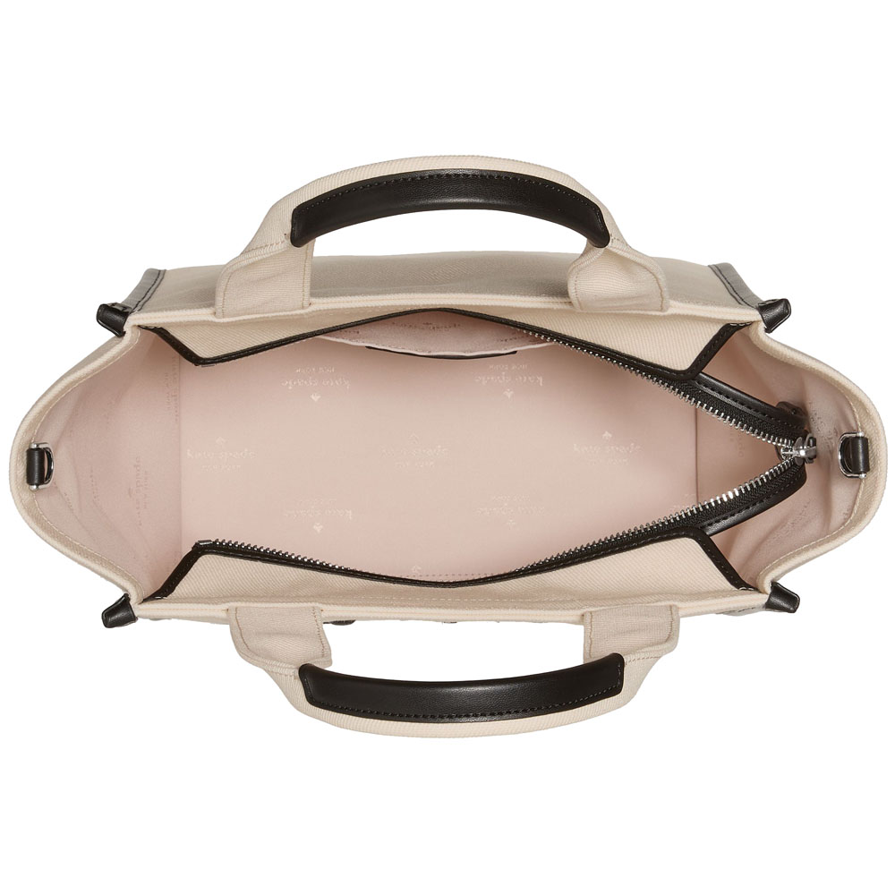 Kate Spade Hello Kitty And Friends X Kate Spade New York Small Tote Bag With Hello Kitty Natural Beige # KO133