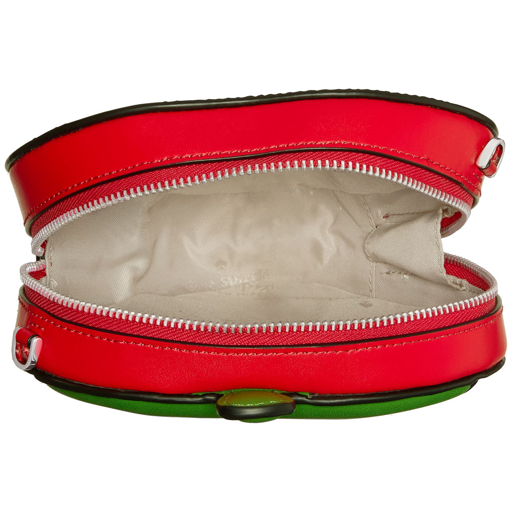 Kate Spade Hello Kitty X Ksny 3D Strawberry Mini Crossbody Bag Multi Red # KO050