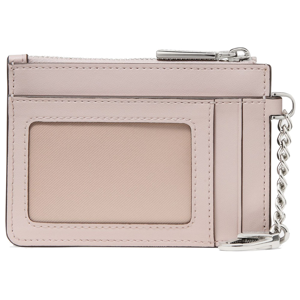 Kate Spade Hello Kitty X Ksny New York Sticker Key Ring Card Holder Powdered Sugar Multi Beige # KN819