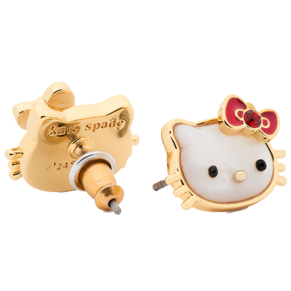 Kate Spade Hello Kitty X Kate Spade New York Studs Cream Multi # KK866