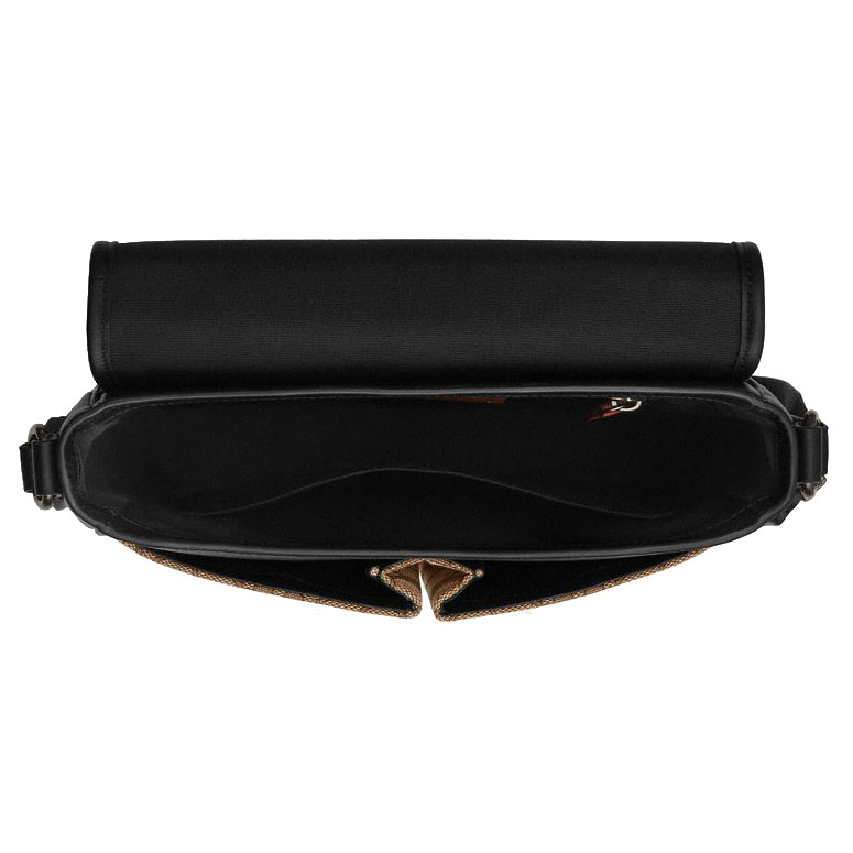 Coach Men Sprint Map Bag 25 In Signature Jacquard Tan Black # CE534