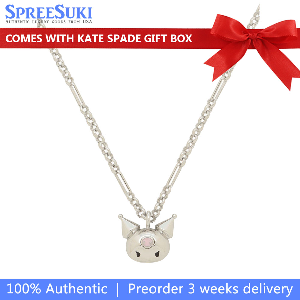 Kate Spade Hello Kitty X Kate Spade New York Kuromi Pendant Silver Multi # KO396