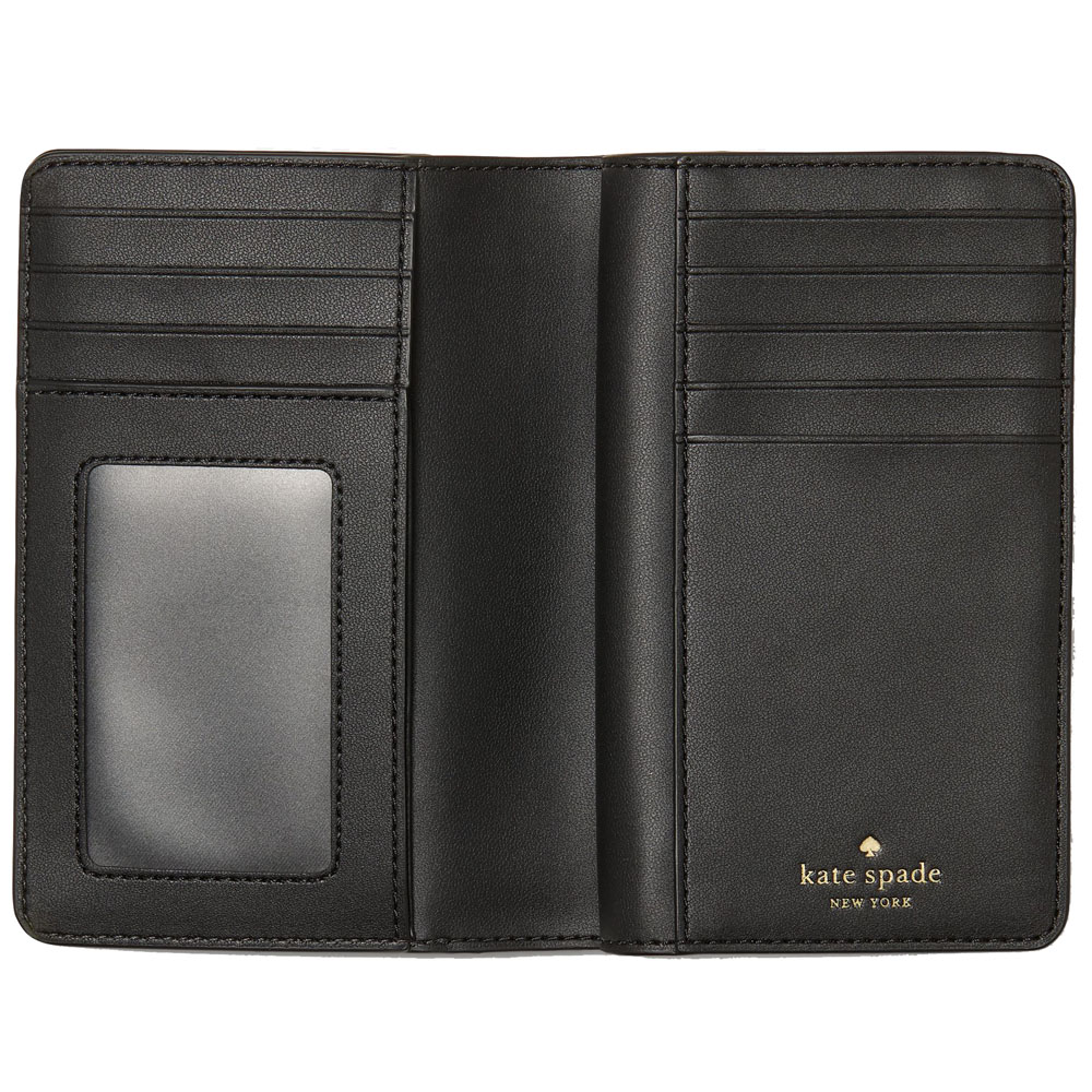Kate Spade Medium Bifold Wallet Black # KN751