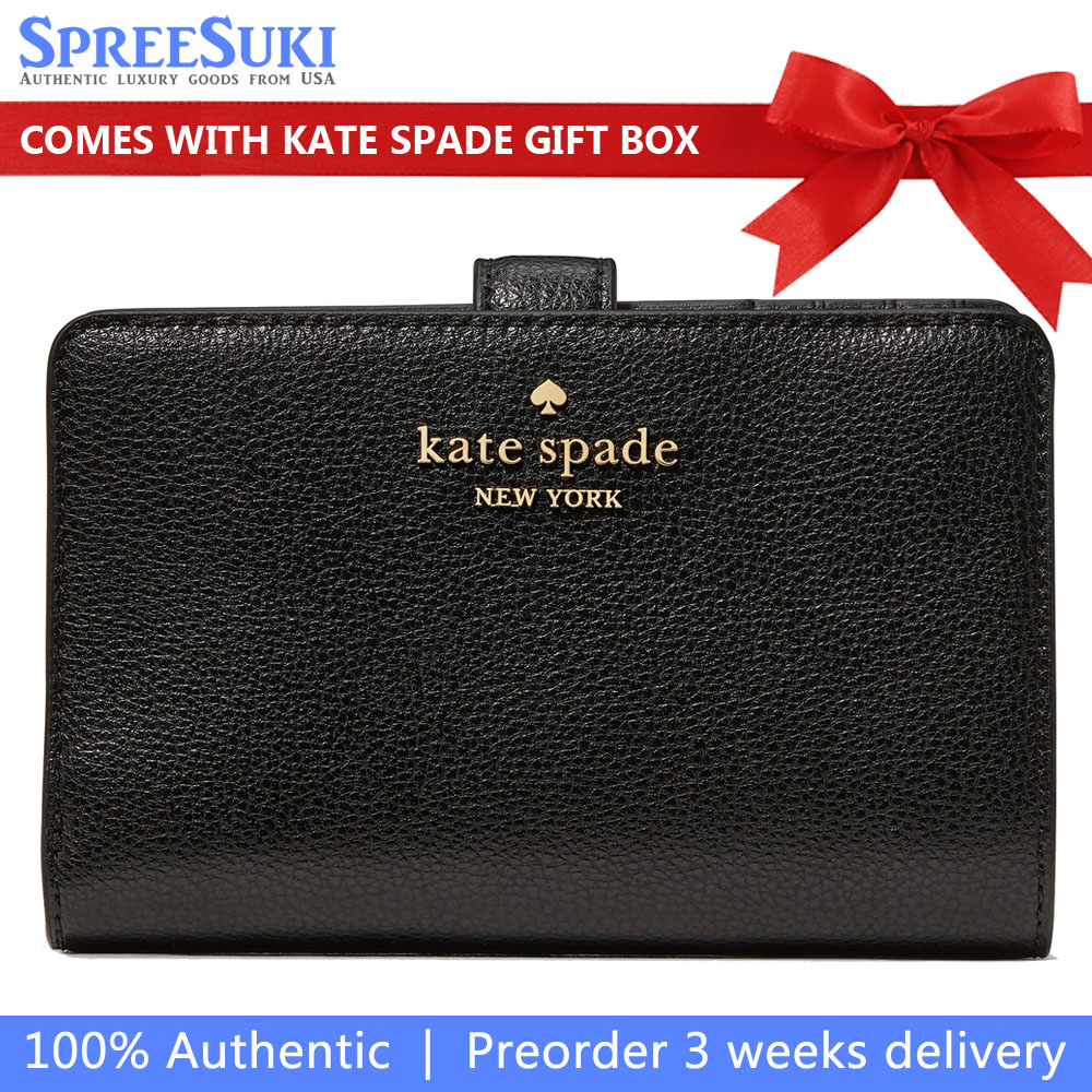 Kate Spade Medium Bifold Wallet Black # KN751