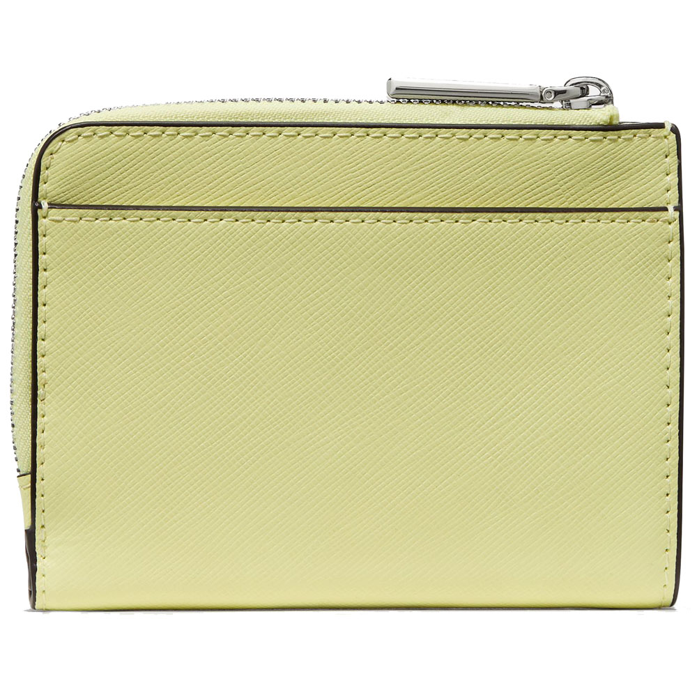 Kate Spade Small L-Zip Wallet Tennis Ball Light yellow # KN767