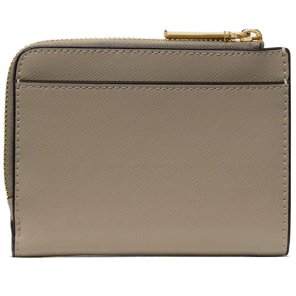 Kate Spade Small L-Zip Wallet Oyster Shell Beige # KN767