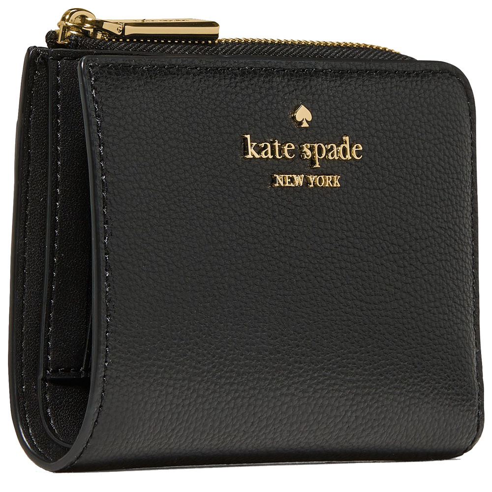 Kate Spade Small L-Zip Wallet Black # KN764