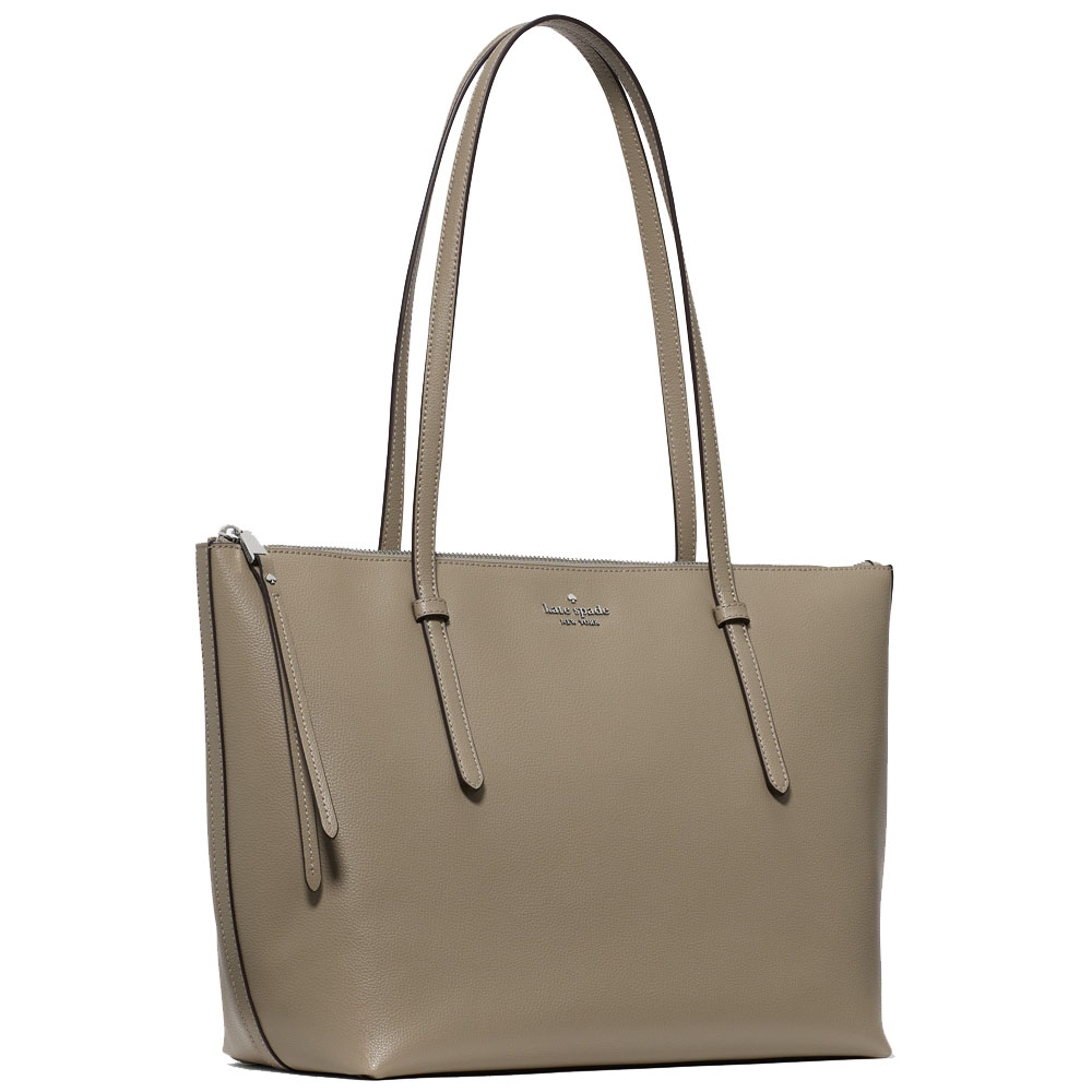 Kate Spade All Day Tote Oyster Shell Grey # KO140